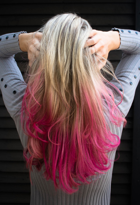 Do you love pink hair? Here are some of the best ideas for how to pink-up your locks. Includes icy blonde balayage, peachy tones for brunettes, rose gold highlights, bold & vibrant pinks and rainbow hair for a statement look.