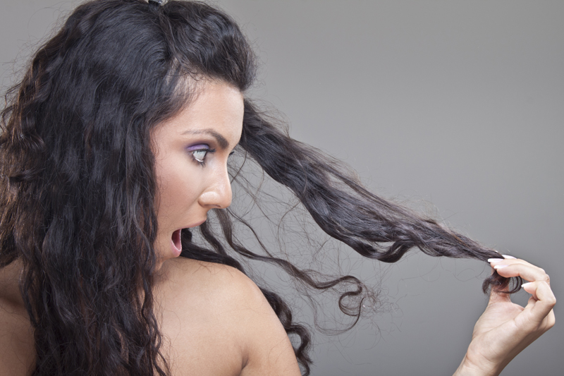 Has the frequent colour changing of your hair caused damage?